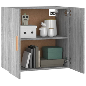 Mobile Pensile Grigio Sonoma 60x30x60 cm Legno Multistrato