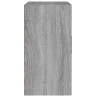 Mobile Pensile Grigio Sonoma 60x30x60 cm Legno Multistrato 817592