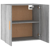 Mobile Pensile Grigio Sonoma 60x30x60 cm Legno Multistrato