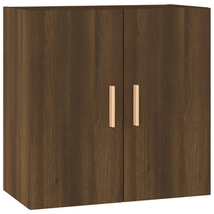 Mobile Pensile Rovere Marrone 60x30x60 cm Legno Multistrato