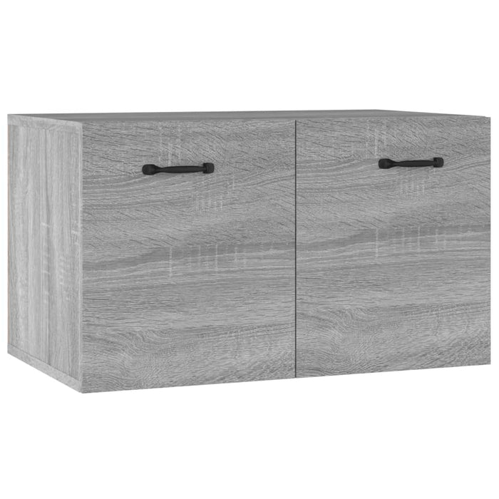 Armadietto a Muro Grigio Sonoma 60x36,5x35 cm Legno Multistrato cod mxl 47147