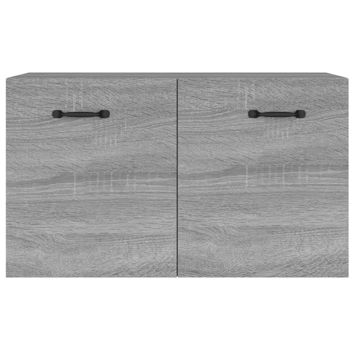 Armadietto a Muro Grigio Sonoma 60x36,5x35 cm Legno Multistrato cod mxl 47147