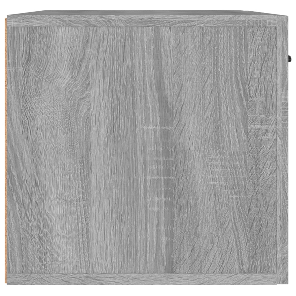 Armadietto a Muro Grigio Sonoma 60x36,5x35 cm Legno Multistrato cod mxl 47147