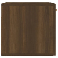 Armadietto a Muro Rovere Marrone 80x35x36,5cm Legno Multistrato cod mxl 32889