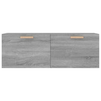 Mobile Pensile Grigio Sonoma 100x36,5x35 cm Legno Multistrato