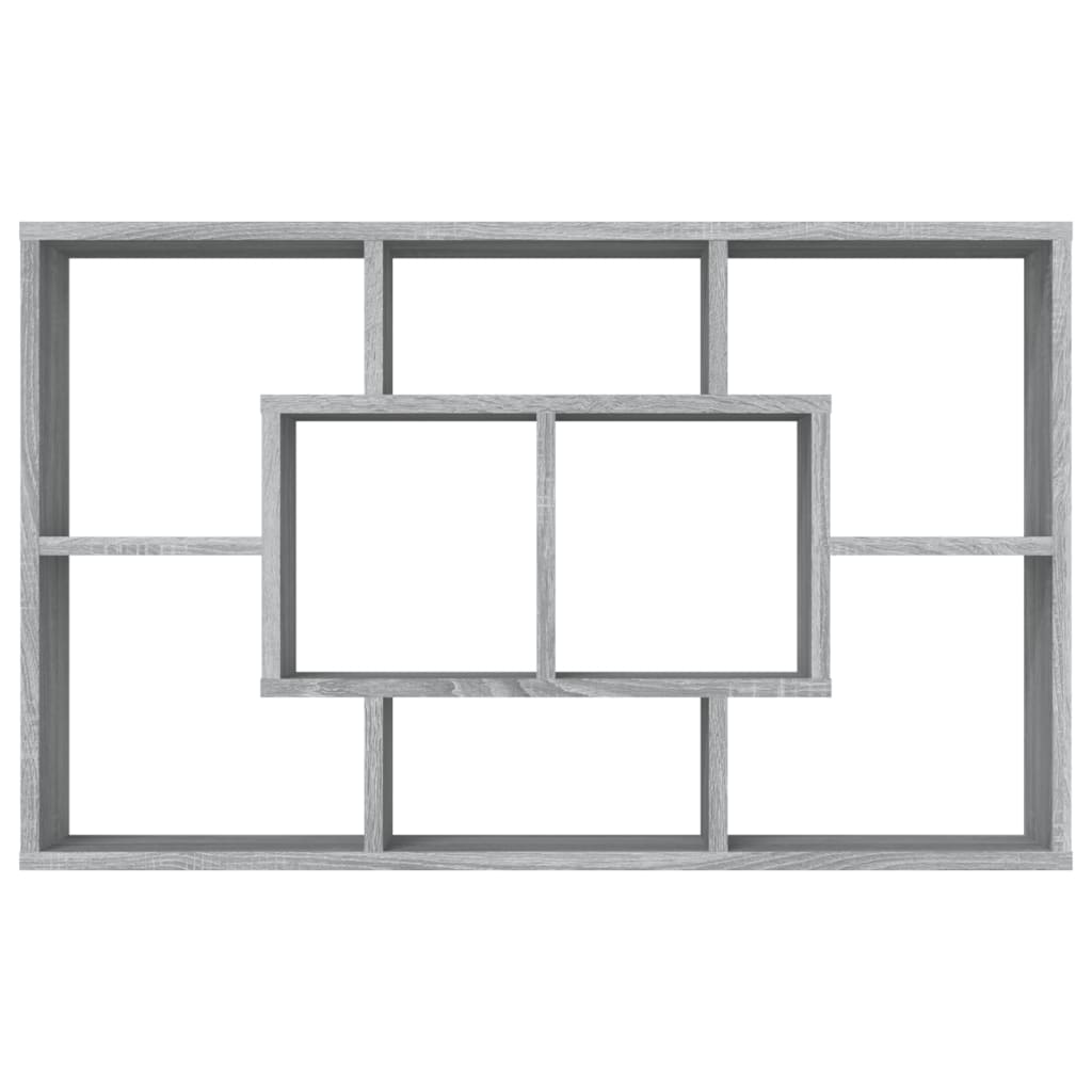 Mensola a Muro Grigio Sonoma 85x16x52,5 cm in Legno Multistrato cod mxl 68701