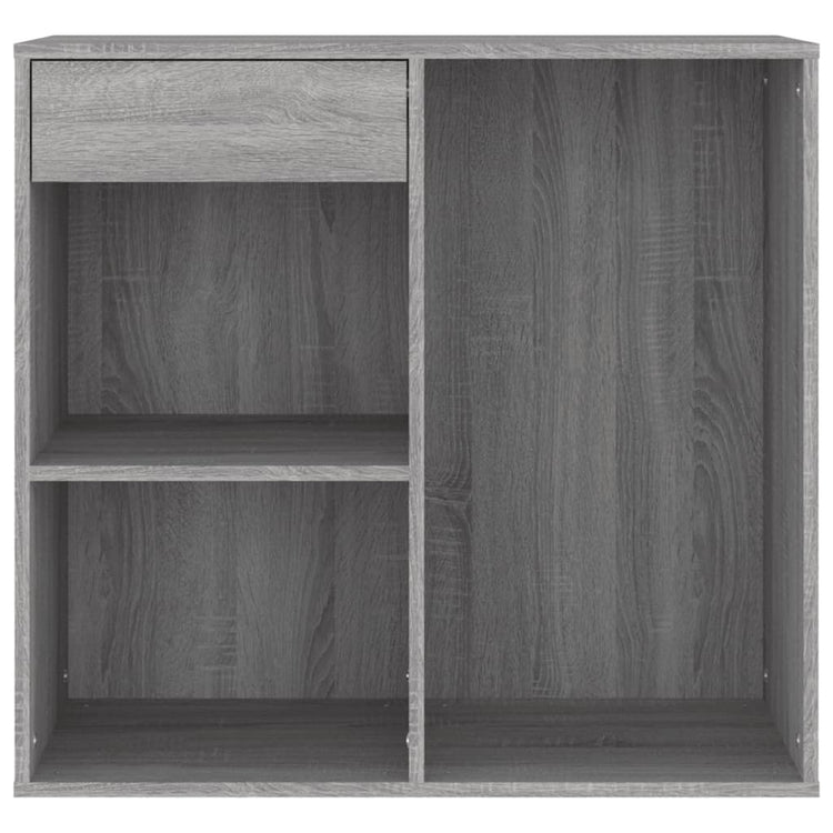 Armadietto Cosmetici Grigio Sonoma 80x40x75cm Legno Multistrato cod mxl 46391