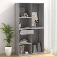 Armadietto Cosmetici Grigio Sonoma 80x40x75cm Legno Multistrato cod mxl 46391