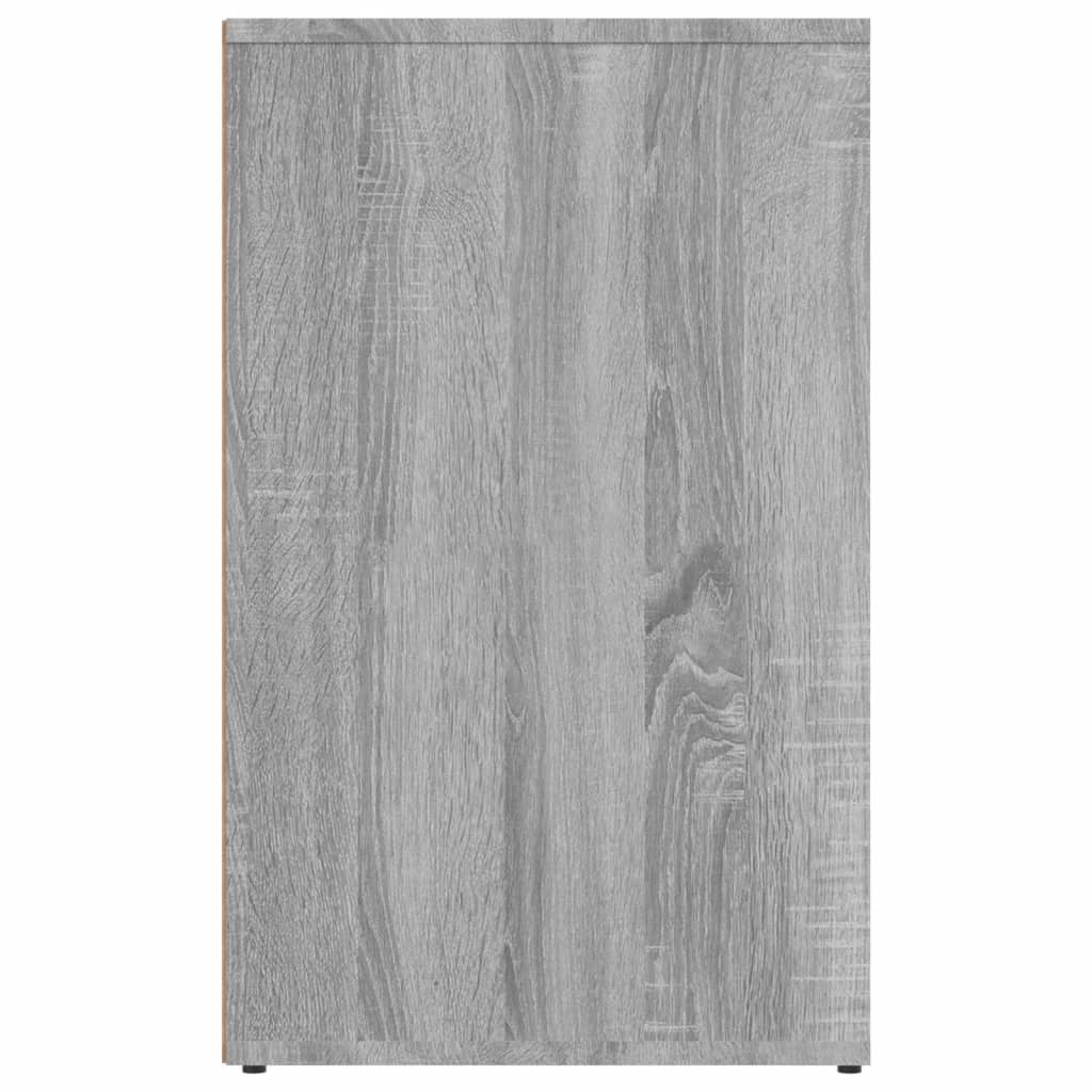 Armadietto Cosmetici Grigio Sonoma 80x40x65cm Legno Multistrato cod mxl 40874