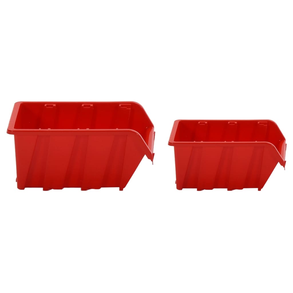 Set da Officina 30 pz Rosso e Nero 77x39 cm in Polipropilene cod mxl 67988