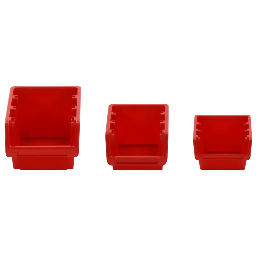 Set da Officina 26 pz Rosso e Nero 77x39 cm in Polipropilene 152204