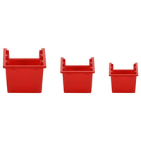 Set da Officina 26 pz Rosso e Nero 77x39 cm in Polipropilene 152204