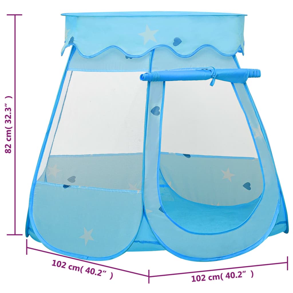 Tenda da Gioco per Bambini Blu 102x102x82 cm  cod mxl 72297