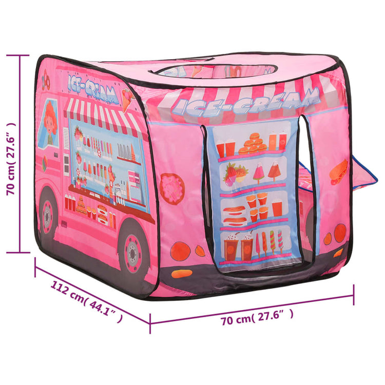 Tenda da Gioco per Bambini Rosa 70x112x70 cm cod mxl 72637