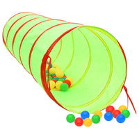 Tunnel da Gioco per Bambini Verde 175 cm in Poliestere 93684