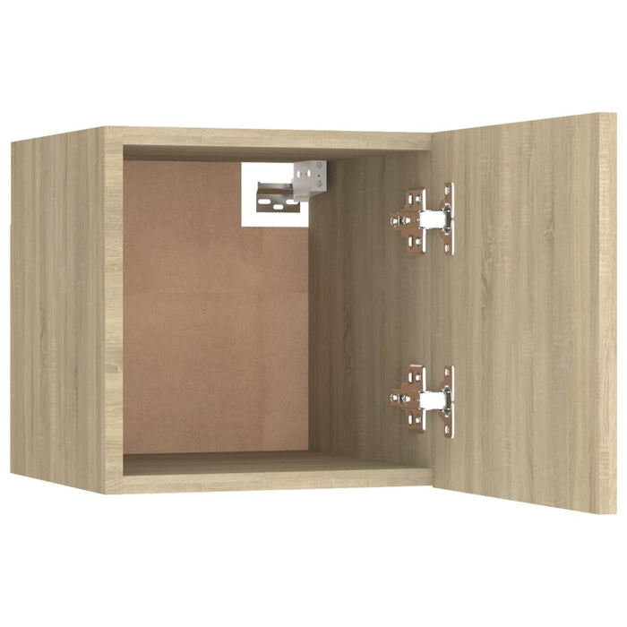 Set di Mobili Porta TV 6 pz Rovere Sonoma in Legno Multistrato