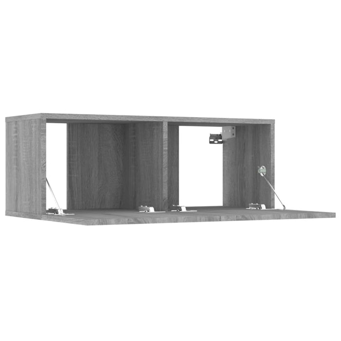 Set di Mobili Porta TV 7 pz Grigio Sonoma in Legno Multistrato 3114308