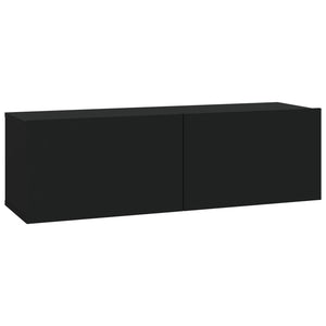 Set di Mobili Porta TV 5 pz Nero in Legno Multistrato 3114447