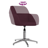 Sedia da Ufficio Girevole Viola in Tessuto cod mxl 28062