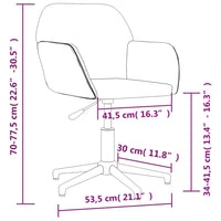 Sedia da Ufficio Girevole Viola in Tessuto cod mxl 28062