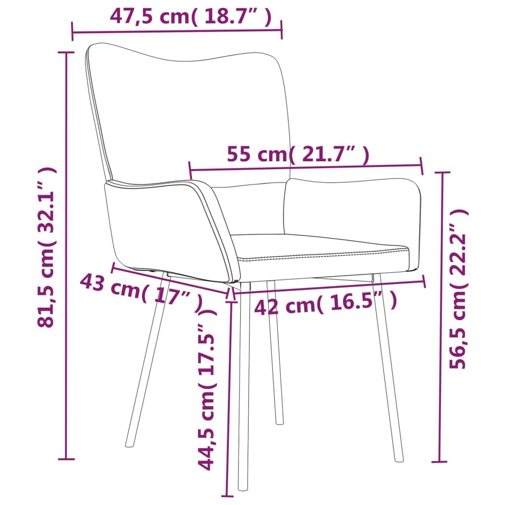 Sedie da Pranzo 2 pz Verde Scuro in Velluto 344800