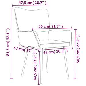 Sedie da Pranzo 2 pz Verde Scuro in Velluto 344800