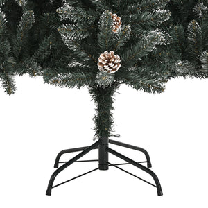 Albero di Natale Artificiale con Base Verde 150 cm PVC cod mxl 26756