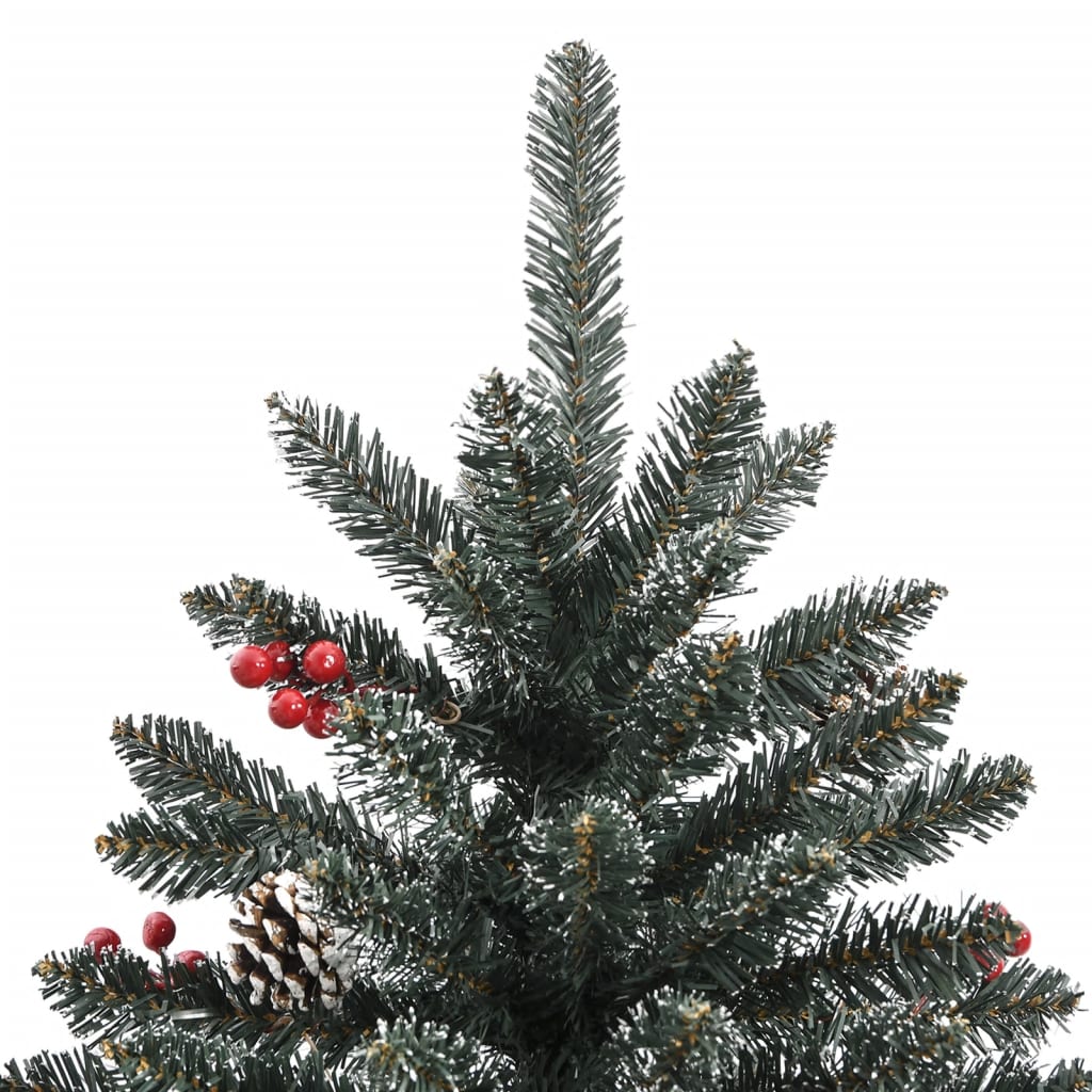 Albero di Natale Artificiale con Base Verde 180 cm PVC cod mxl 26219