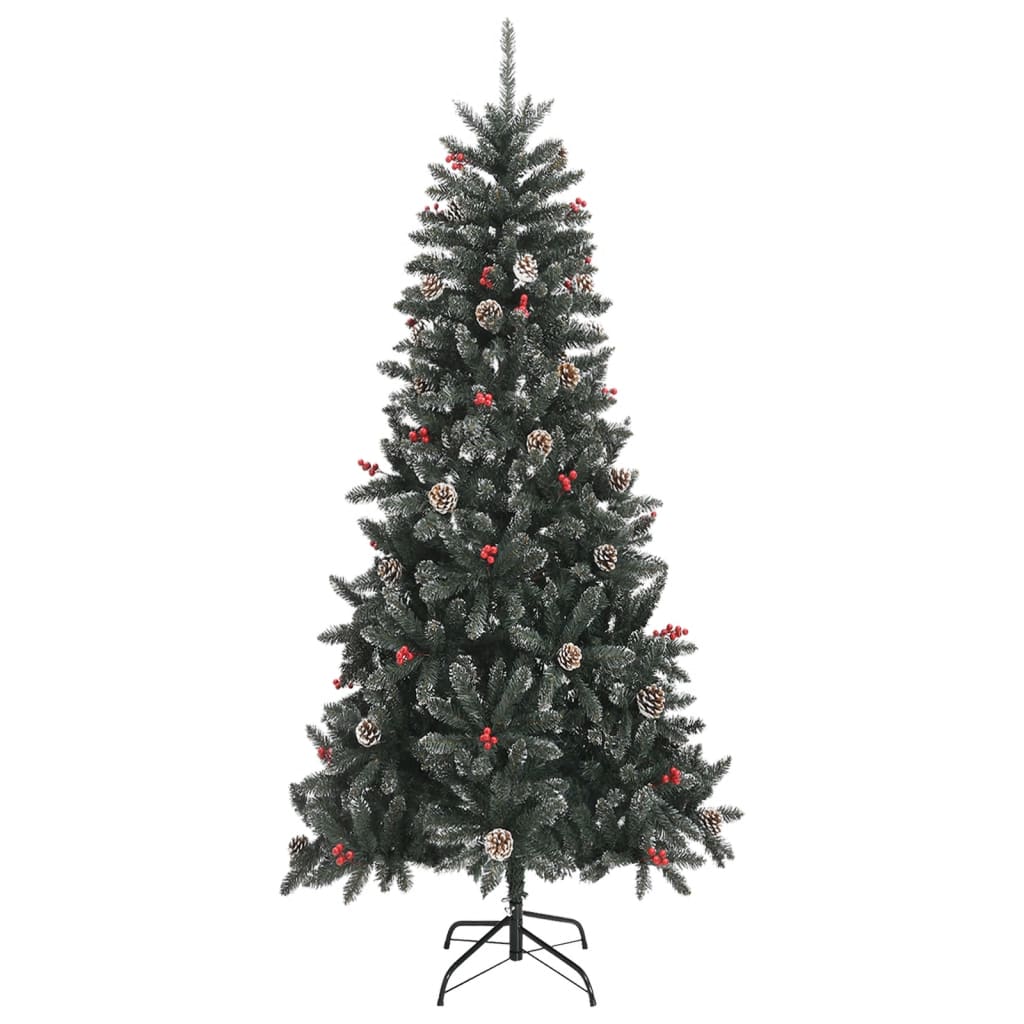 Albero di Natale Artificiale con Base Verde 240 cm PVC cod mxl 27763