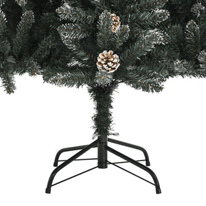 Albero di Natale Artificiale con Base Verde 240 cm PVC cod mxl 27763