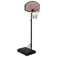 Supporto per Pallacanestro Nero 237-307 cm Polietilene