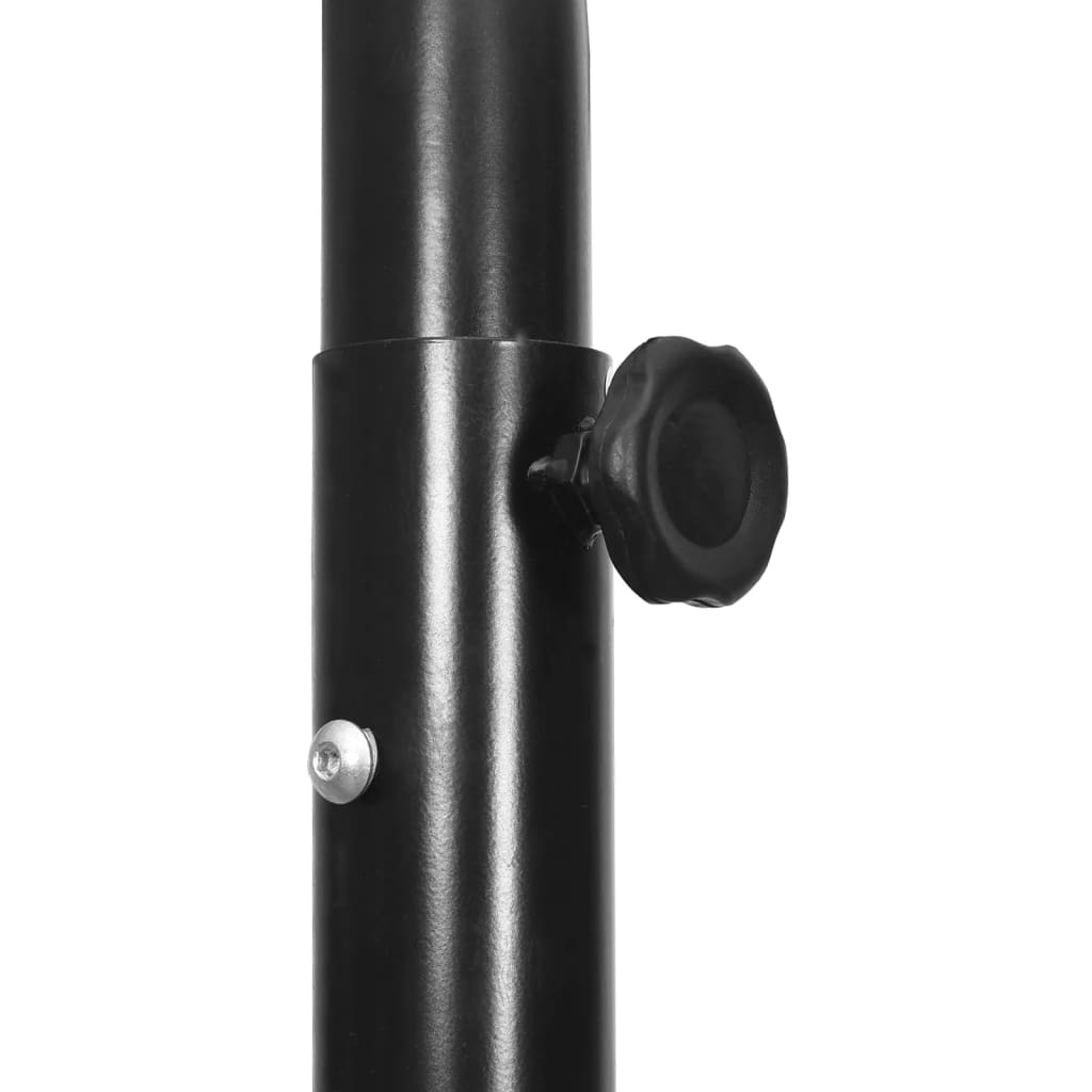 Supporto per Pallacanestro Nero 237-307 cm Polietilene