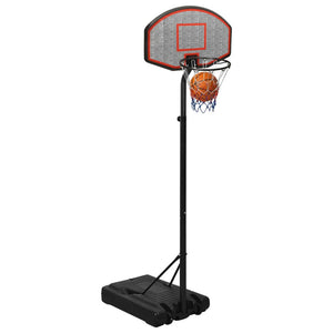 Supporto per Pallacanestro Nero 237-307 cm Polietilene