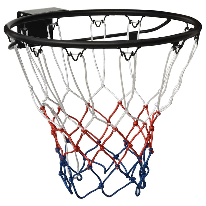 Canestro da Basket Nero 45 cm Acciaio 93659