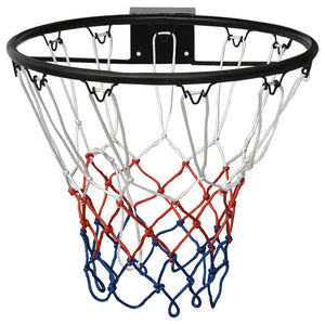 Canestro da Basket Nero 45 cm Acciaio 93659