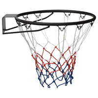 Canestro da Basket Nero 45 cm Acciaio 93659