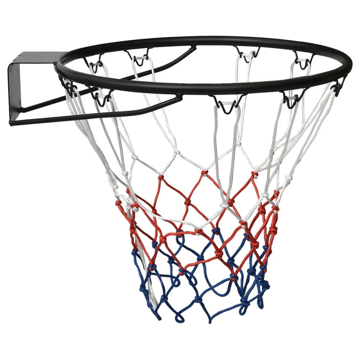 Canestro da Basket Nero 45 cm Acciaio 93659