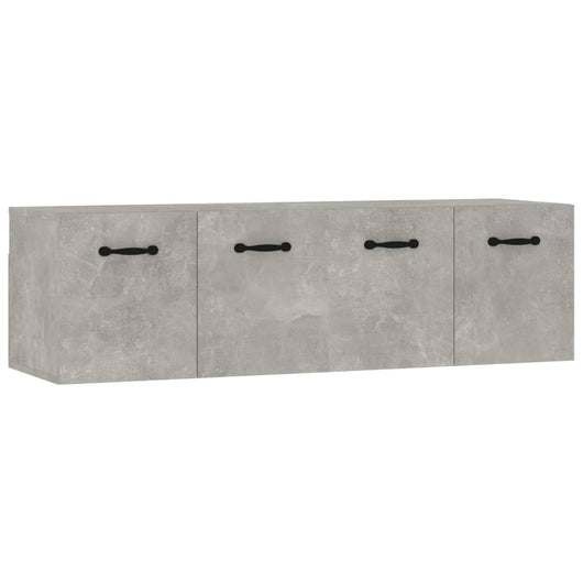 Mobili Parete 2 pz Grigio Cemento 80x35x36,5 cm in Multistrato cod mxl 43263