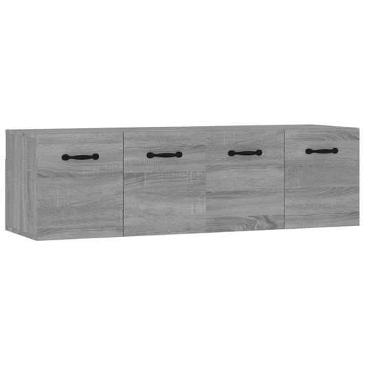 Mobili Parete 2 pz Grigio Sonoma 80x35x36,5cm Legno Multistrato 3115658