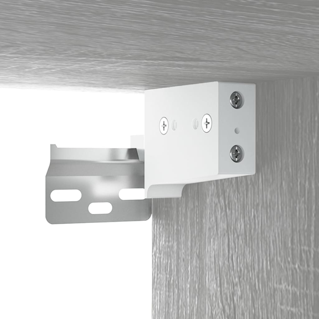 Mobili Parete 2 pz Grigio Sonoma 80x35x36,5cm Legno Multistrato 3115658