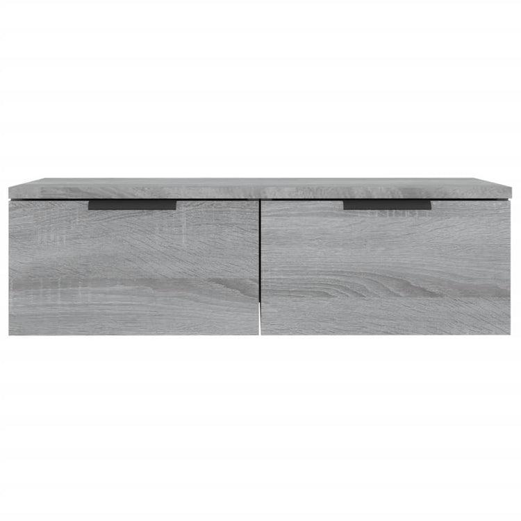 Mobili Pensili 2 pz Grigio Sonoma 68x30x20 cm Legno Multistrato cod mxl 32859