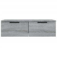 Mobili Pensili 2 pz Grigio Sonoma 68x30x20 cm Legno Multistrato