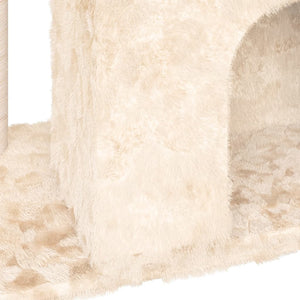 Albero per Gatti con Tiragraffi in Sisal Crema 51 cm cod mxl 14986