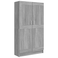 Libreria Grigio Sonoma 82,5x30,5x150 cm in Legno Multistrato 815613