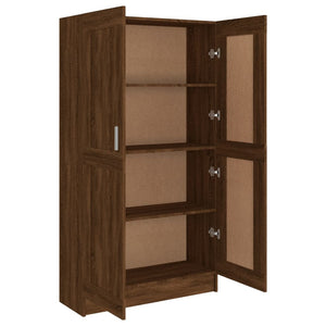 Libreria Rovere Marrone 82,5x30,5x150 cm in Legno Multistrato cod mxl 18148