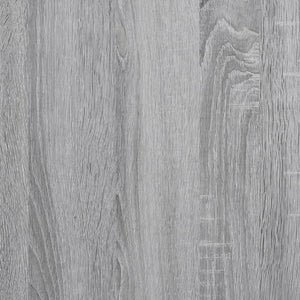 Scaffale Angolare Grigio Sonoma 33x33x132 cm Legno Multistrato cod mxl 52258