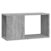 Mobile Porta TV Grigio Sonoma 60x24x32 cm in Legno Multistrato