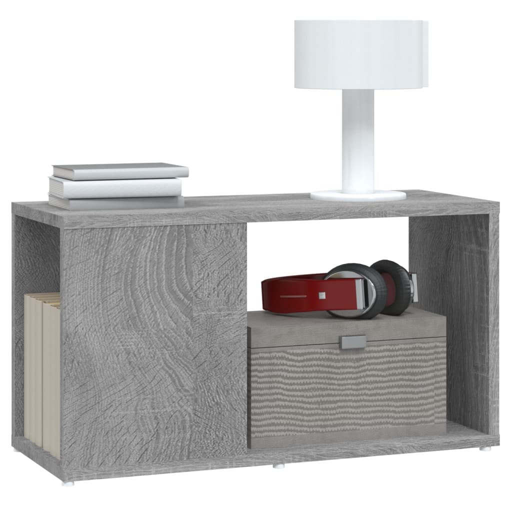 Mobile Porta TV Grigio Sonoma 60x24x32 cm in Legno Multistrato 816030