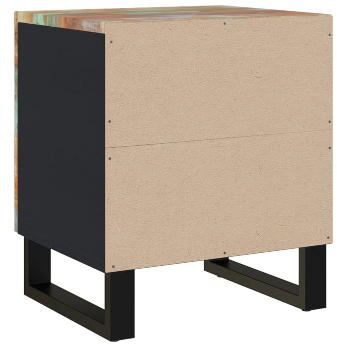 Comodini 2pz 40x33x46 cm in Legno Massello di Recupero 345213