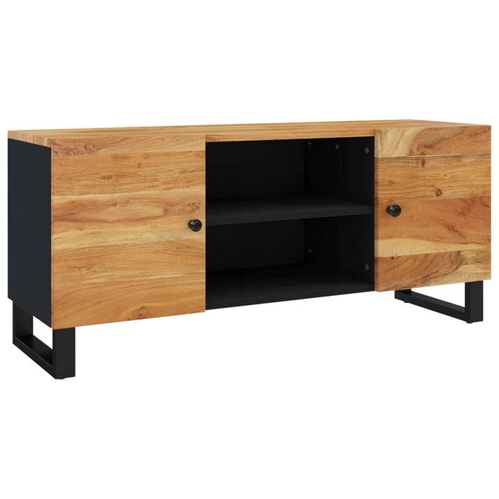 Mobile Porta TV 105x33x46 cm in Legno Massello di Acacia 345221